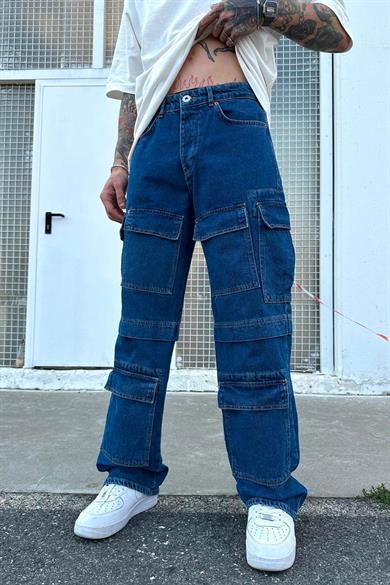 Mavi Orjinal Kot Mavi Full Cep Detay GD 46 Baggy Pantolon