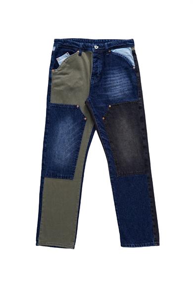 Mavi Patchwork GD Baggy Pantolon