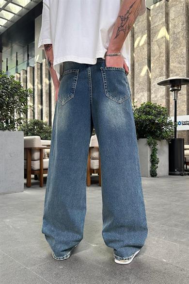 Mavi Soft Degrade  U2 GO Ekstra Bol Baggy Pantolon