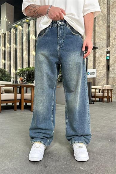 Mavi Soft Degrade  U2 GO Ekstra Bol Baggy Pantolon