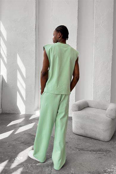 Mint Yeşili Cozy Premium Basic Atlet