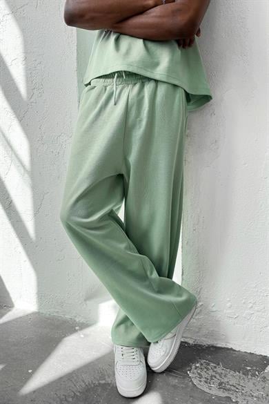Mint Yeşili Cozy Premium Basic Baggy Eşofman