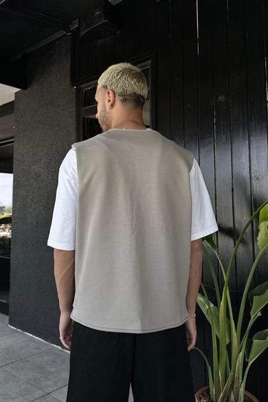 Mocha Full Cepli Teknik DAD Yelek