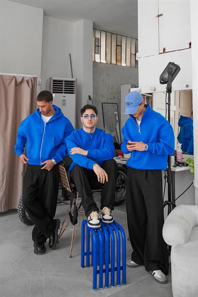 Saks Mavi Cozy Basic Oversize Sweat