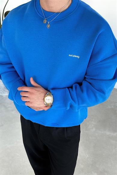 Saks Mavi Minimalism Oversize Sweatshirt