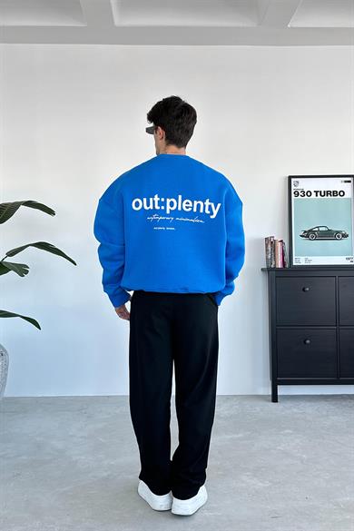 Saks Mavi Minimalism Oversize Sweatshirt