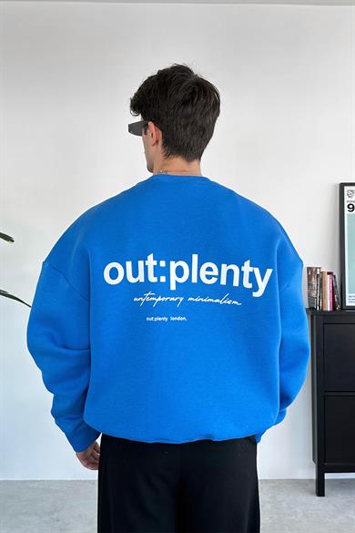 Saks Mavi Minimalism Oversize Sweatshirt