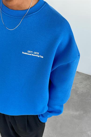 Saks Mavi Running Club Oversize Sweatshirt