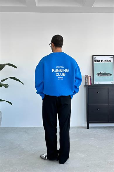 Saks Mavi Running Club Oversize Sweatshirt