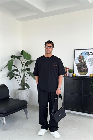Siyah About Basic EE Oversize Tişört