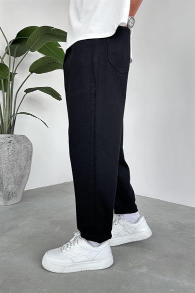 Siyah Balon Fit Pantolon