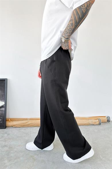 Siyah Basic Baggy Eşofman