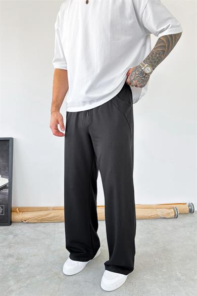Siyah Basic Baggy Eşofman