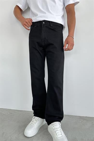 Siyah Basic Baggy Pantolon