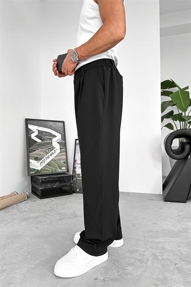 Siyah Basic Premium Kumaş Pantolon