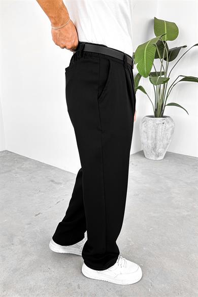 Siyah Basic Premium Kumaş Pantolon