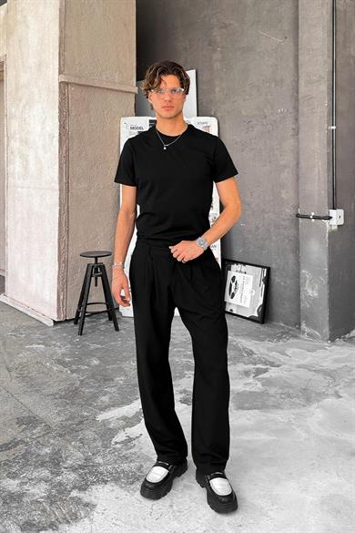 Siyah Basic Premium Regular Fit Tişört