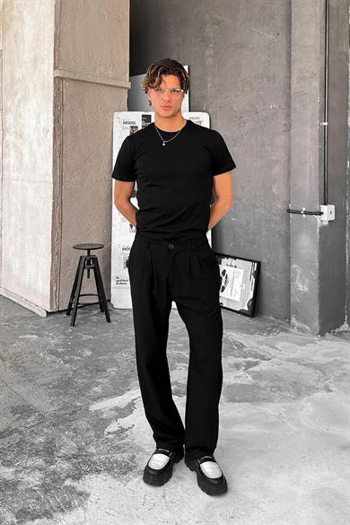 Siyah Basic Premium Regular Fit Tişört