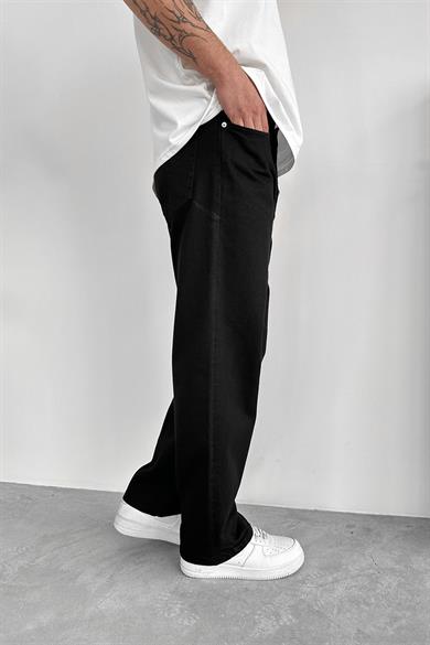 Siyah Basic Premium Regular Pantolon