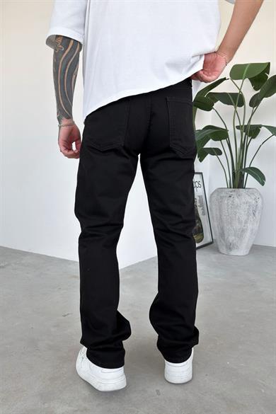Siyah Basic Regular Pantolon