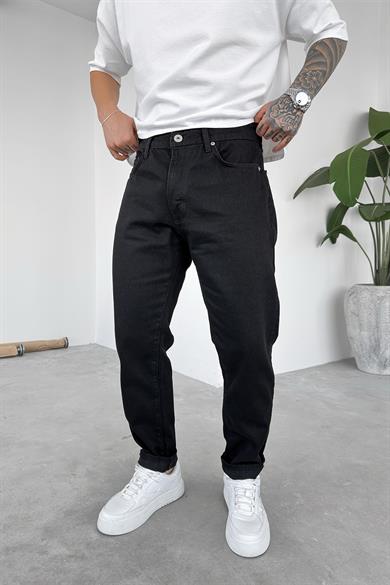 Siyah Basic Regular Pantolon