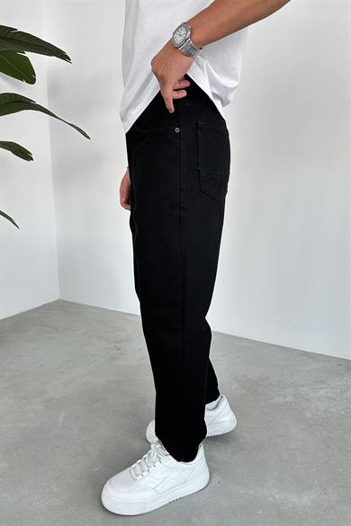 Siyah Basic Regular Pantolon