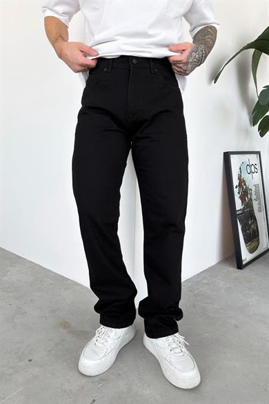 Siyah Basic Regular Pantolon