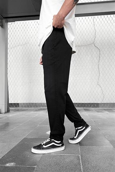 Siyah Gabardin CN44 DL Regular Pantolon