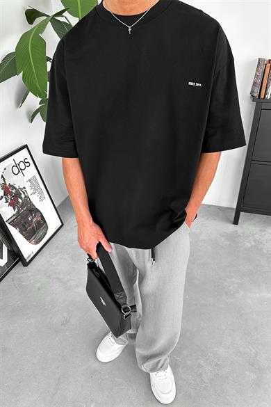 Siyah Goodfornothing OUTPLENTY PREMİUM Oversize Tişört