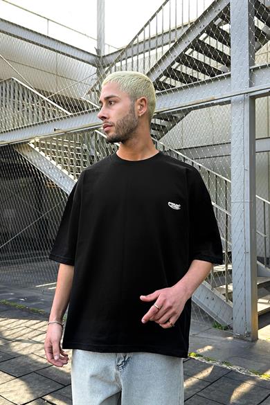 Siyah Normless OUTPLENTY PREMİUM Oversize Tişört