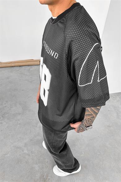 Siyah North Bound 88 Oversize Fileli Forma