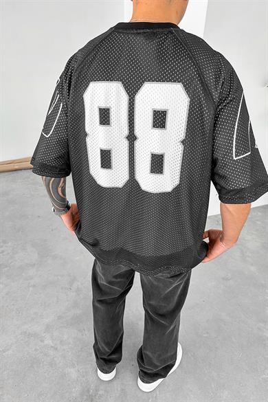 Siyah North Bound 88 Oversize Fileli Forma