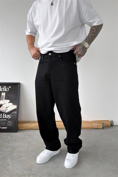 Siyah Premium Basic Regular Pantolon