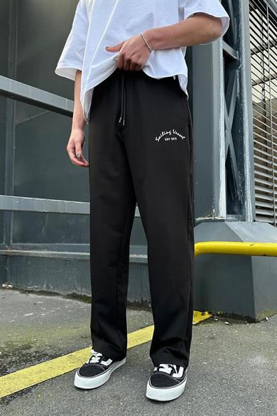 Siyah Sailing PH Relaxed Fit Eşofman