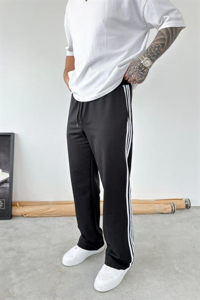 Siyah Şerit Detaylı Baggy Eşofman