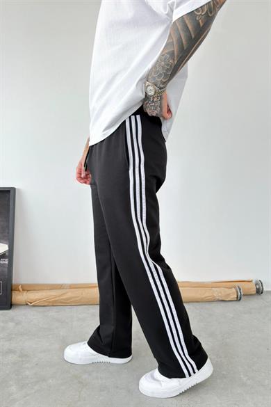 Siyah Şerit Detaylı Baggy Eşofman