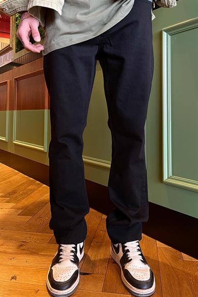 Siyah Siyah Basic Baggy Pantolon