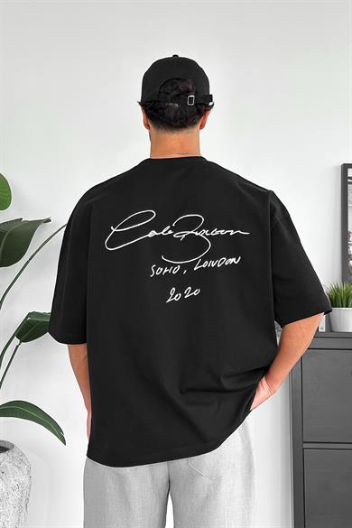 Siyah Solio OUTPLENTY PREMİUM Oversize Tişört