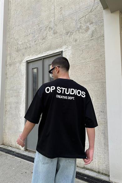 Siyah Studios Creative OUTPLENTY PREMİUM Oversize Tişört