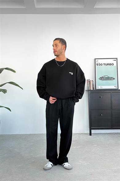 Siyah The Couture Oversize Sweatshirt