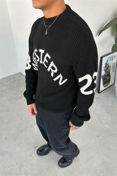 Siyah West 23 Oversize Kazak