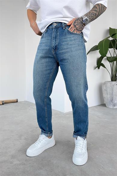 Soft Degrade Mavi Basic Regular Pantolon