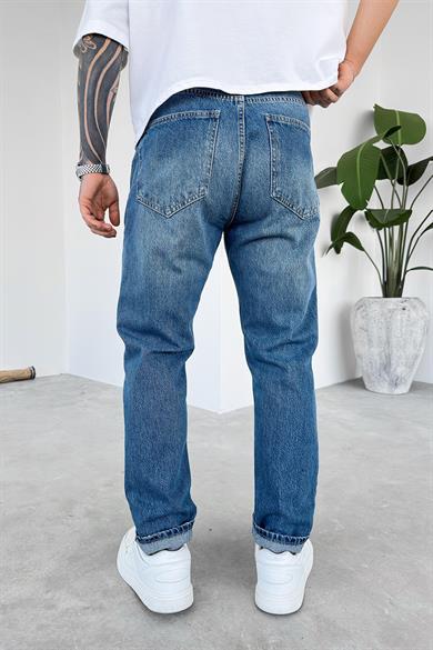 Soft Degrade Mavi Basic Regular Pantolon