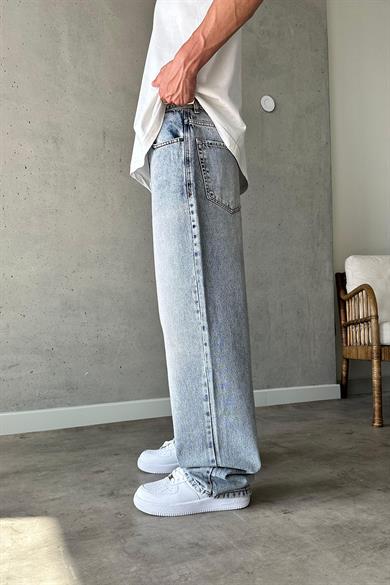Soft Degrade Mavi R20 DL Old School Baggy Pantolon