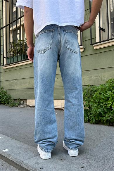 Soft Degrade Mavi Tasarım 6Z GD Baggy Pantolon
