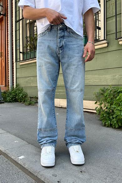 Soft Degrade Mavi Tasarım 6Z GD Baggy Pantolon