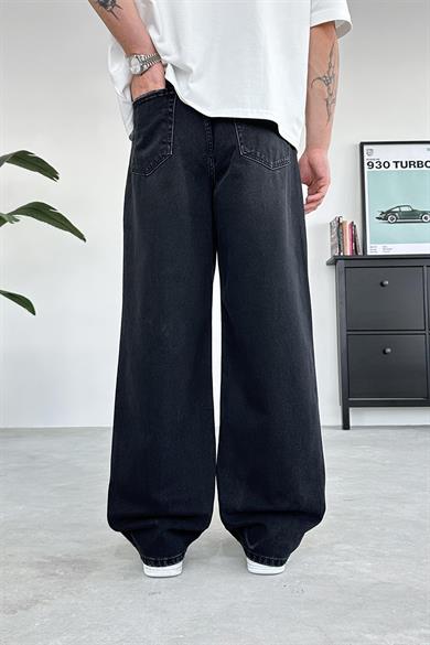 Soft Füme Basic Old School Baggy Pantolon