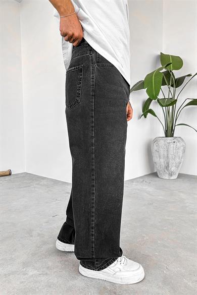 Soft Füme Basic Old School Baggy Pantolon