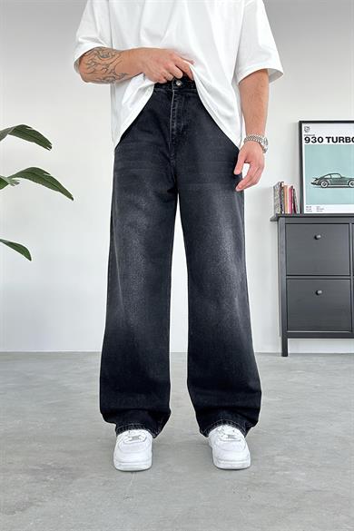 Soft Füme Basic Old School Baggy Pantolon