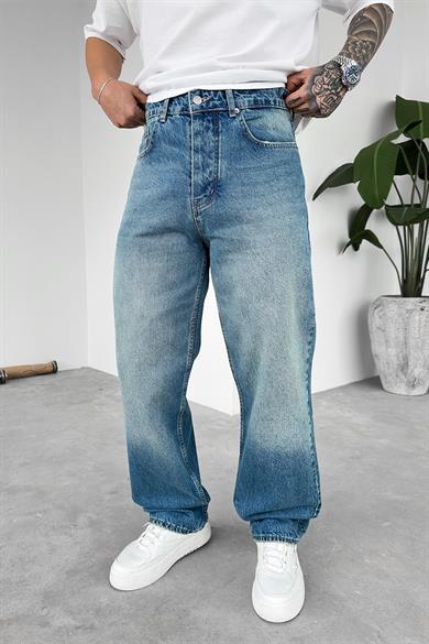 Soft Mavi Soft Degrade Basic Regular Pantolon